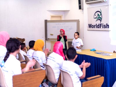 Introducing World Oceans Day and the principles of aquaculture to the kids